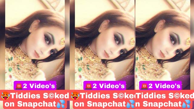 Cute Snapchat Queen Accidentally went Live while she was Getting her Titties Sucked by her Boyfriend Total 2 Video’s