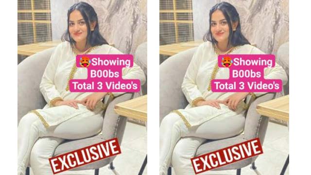 Cute Paki Girl Latest Exclusive Viral Total 3 Video’s Talking in Hindi & Showing her Boobs