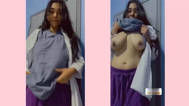 BD Cutie Doctor Showing Her Boobs For BF Viral Video 