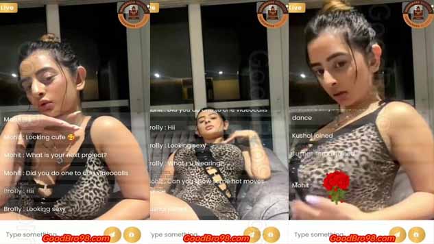 Ankita Dave Casual Chat With Cleavage Show Live Watch Online 