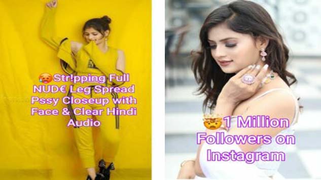Famous Rajasthani Instagram Star Latest Exclusive Premium Live With Face