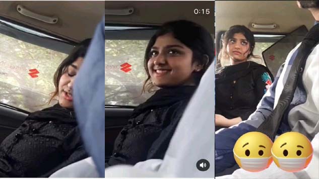 Innocent Face Paki Girl Having Fun With BF In Car Hindi Talking Watch Online