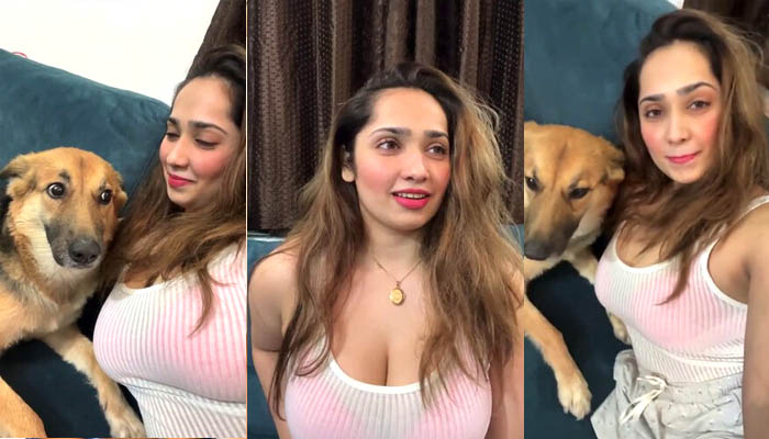 Aditi mistry latest nude live with dog