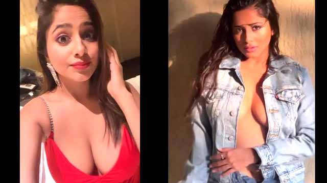 katesharma Open Top Hot boobs show