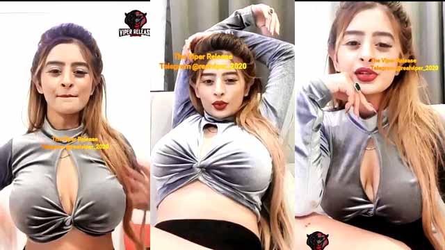 Ankita dave live hot video from her app Full HD Video