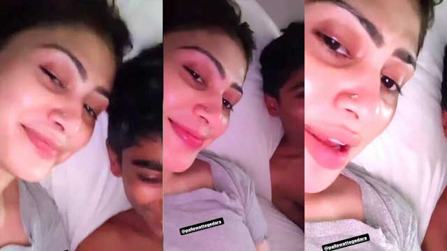 Indian Model Romance With Her Son