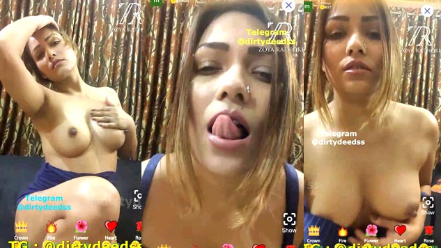 Zoya Rathore Exclusive Live Boobs Show Watch Now