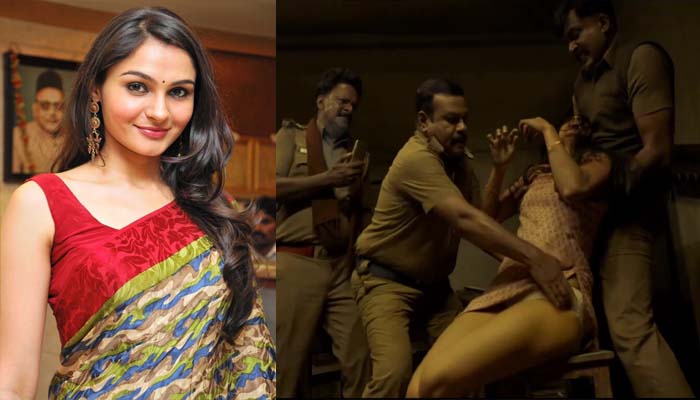 Andrea Jeremiah Stripped by Police – Deleted Scene from Anel Meley Pani Thuli – Full Clip in HD