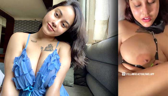 Beautiful Busty Indian Model StellaPerks Clips 02